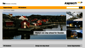 What Kapsch.se website looked like in 2016 (8 years ago)