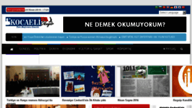 What Kocaeliokuyor.com website looked like in 2016 (8 years ago)
