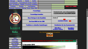 What Kunsterziehung.de website looked like in 2016 (8 years ago)