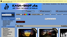 What Kasa-shop.de website looked like in 2016 (8 years ago)