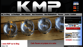 What Kmp.fr website looked like in 2016 (8 years ago)