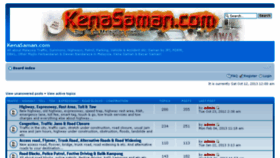 What Kenasaman.com website looked like in 2016 (8 years ago)