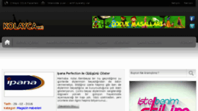 What Kolayca.net website looked like in 2016 (8 years ago)