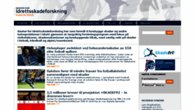 What Klokavskade.no website looked like in 2016 (9 years ago)