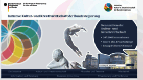What Kultur-kreativ-wirtschaft.de website looked like in 2016 (7 years ago)