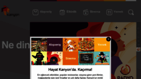 What Kanyon.com.tr website looked like in 2016 (8 years ago)