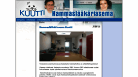 What Kuutti.fi website looked like in 2016 (8 years ago)