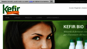 What Kefir.it website looked like in 2016 (7 years ago)