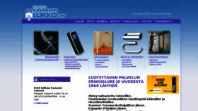 What Kajaaninlukko.fi website looked like in 2016 (7 years ago)