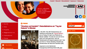 What Kfd-bundesverband.de website looked like in 2016 (8 years ago)