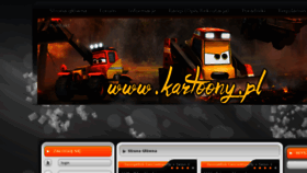 What Kartoony.pl website looked like in 2016 (8 years ago)