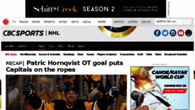 What Krafthockeyville.cbc.ca website looked like in 2016 (8 years ago)