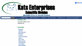 What Katsci.com website looked like in 2016 (8 years ago)