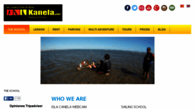 What Kanela.net website looked like in 2016 (8 years ago)