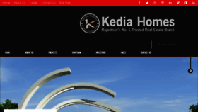 What Kediahomes.com website looked like in 2016 (7 years ago)