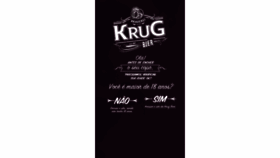 What Krug.com.br website looked like in 2016 (7 years ago)
