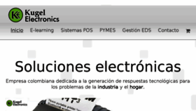 What Kugelelectronics.com.co website looked like in 2016 (7 years ago)
