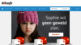 What Kliksafe.nl website looked like in 2016 (7 years ago)