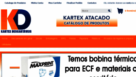 What Kartexdescartaveis.com.br website looked like in 2016 (8 years ago)