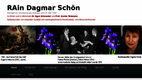 What Kanzlei-schoen.de website looked like in 2016 (8 years ago)