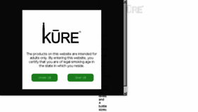 What Kuresociety.com website looked like in 2016 (7 years ago)