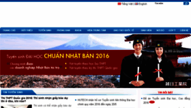 What Kythuatcongnghe.vn website looked like in 2016 (7 years ago)