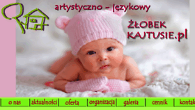 What Kajtusie.pl website looked like in 2016 (7 years ago)