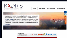 What Kadris.fr website looked like in 2016 (7 years ago)
