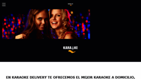 What Karaoke-delivery.com website looked like in 2016 (8 years ago)