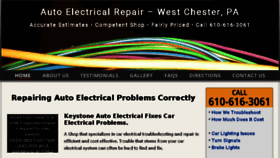 What Keystoneautoelectrical.com website looked like in 2016 (7 years ago)