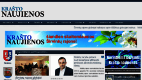 What Krastonaujienos.lt website looked like in 2016 (7 years ago)