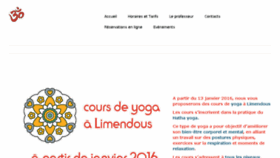 What Klerviyoga.com website looked like in 2016 (8 years ago)
