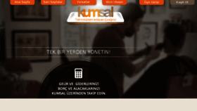 What Kumsal.com website looked like in 2016 (7 years ago)
