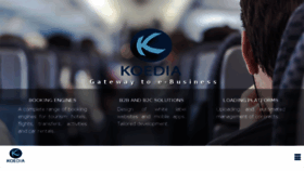 What Koedia.com website looked like in 2016 (7 years ago)