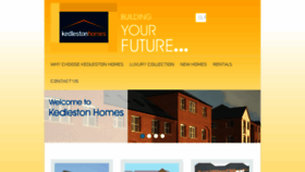 What Kedlestonhomes.co.uk website looked like in 2016 (7 years ago)