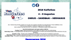 What Kalfiefees-hermanus.co.za website looked like in 2016 (7 years ago)