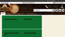 What Kaffee24.de website looked like in 2016 (7 years ago)