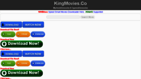 What Kingmovies.co website looked like in 2016 (7 years ago)