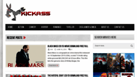 What Kickasstoo.com website looked like in 2016 (7 years ago)