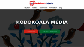 What Kodokoalamedia.co.id website looked like in 2016 (7 years ago)