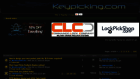 What Keypicking.com website looked like in 2016 (7 years ago)