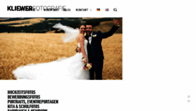 What Kliewerphoto.com website looked like in 2016 (8 years ago)
