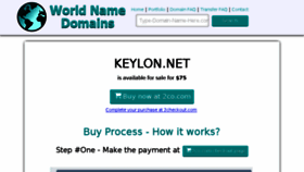What Keylon.net website looked like in 2016 (7 years ago)