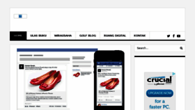 What Kikasyafii.com website looked like in 2016 (7 years ago)
