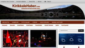 What Kirikkalehaber.com website looked like in 2016 (7 years ago)
