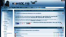 What Kinox.me website looked like in 2016 (7 years ago)