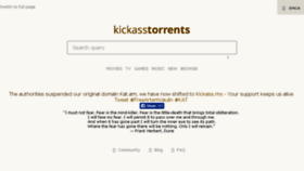 What Kattorrents.co website looked like in 2016 (7 years ago)
