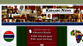 What Kibaaro.com website looked like in 2016 (7 years ago)