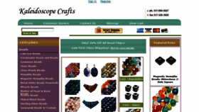 What Kaleidoscopecrafts.com website looked like in 2016 (7 years ago)