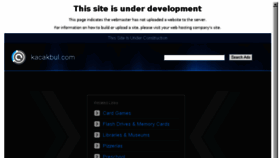 What Kacakbul.com website looked like in 2016 (7 years ago)